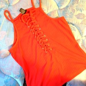 Rue 21, M , red corset style top